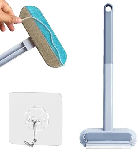 Tierhaarentferner Multifunktion Langen Griff Fusselrolle Pet Hair Remover | Neu Tierhaarentferner Bürste, Pet Hair Remover für Hundehaare und Katzenhaare Abnehmbare Design für Sofa Bett Teppich