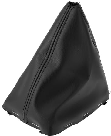 Hihaha Gear Shift Stick Gaiter for Ford Focus C-MAX 2003-2010 Leather 1 Pc | Gear Stick Knob Cover Boot Shift Cover, Dustproof, Black