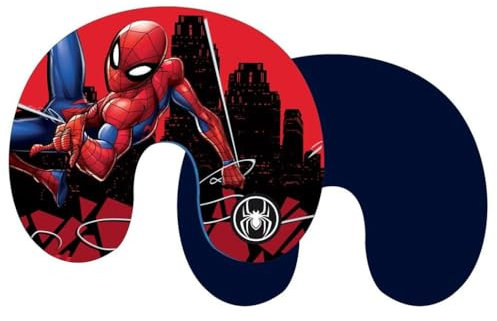 Aymax Sprl Spiderman City Travel Pillow, Neck Pillow Rest Soft Travelling Accessories