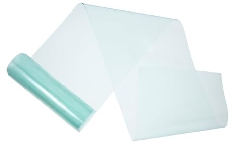 DECOMELODY Transparente Zuschneidbare Hundetür ersatzklappe aus Vinyl für DIY Hundehütte Thermisch Isolierend Sichere Haustiertür Einfache Montage Individuell Anpassbar