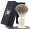 Haryali London Shaving Brush - Super Badger Shaving Brush - Shaving Cream Brush for Smooth and Soft Traditional Shaving - Black Color - Perfect with Any Shaving Cream or Shaving Soap