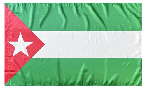 Durabol Bandera del Partido Andalucista 150x90 cm Satén