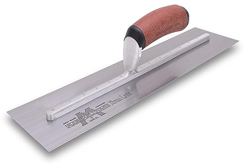 MARSHALLTOWN High Carbon Steel Finishing Trowel, 3 x 16 Inch Concrete, Masonry and Drywall Finishing Tool, Made in the USA, MXS73DC
