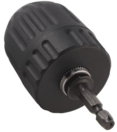 Portabrocas autoajustable 0,8-10 mm 3/8-24UNF con adaptador 1/4 Hex Chuck, herramienta de hardware profesional para barra con vástago hexagonal