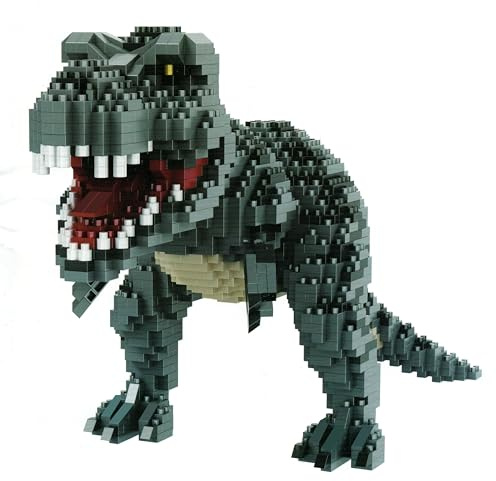 Balody Bausatz Mit Miniaturblöcken. Figur Zum Zusammenbauen. Kreatives Hobby Für Erwachsene Und Kinder.Dinosaurier Tyrannosaurus Rex