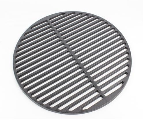 TRUTZHOLM Gusseisen Grillrost groß Ø 54,5cm Rost Grillgitter BBQ emailliert Grillplatte rund für Kugelgrill und Rundgrill