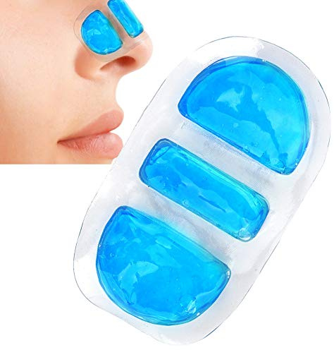 Ice Pack for Injuries Reusable, Hot & Cold Reusable Gel Ice Packs with Cloth Backing - Cold Gel Ice Packs Compress Therapy Cooling Refreshing Ice Pack for Nose