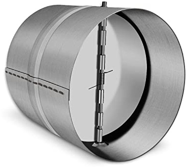 FRESH SPEED 8-Inch Professional Backdraft Damper Shutter Connector Duct