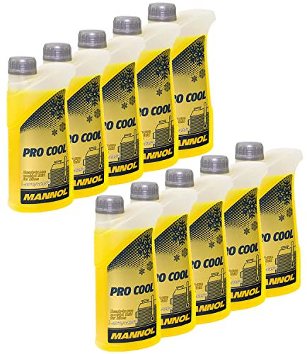 Pro Cool Kühlflüssigkeit MANNOL 10 X 1 Liter
