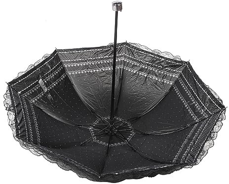 ABOOFAN Spitzensonnenschirm Leichte Tragbare Regenschirme Für Reisen Und Outdoor-aktivitäten Sonnenfester Sonnenschutzschirm Kleiner Schirm Für Rucksack Und Tasche