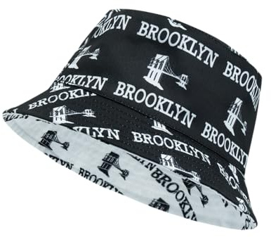 Lunukopi Unisex vikbar fiskarhatt, BRK, en storlek