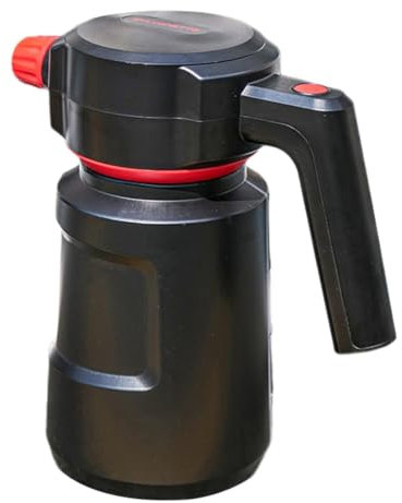 LOVIVER Pulverizador de Espuma eléctrico para Coche, pulverizador de Agua inalámbrico de Mano, Botella pulverizadora eléctrica para el detallado de vehículos, Rojo