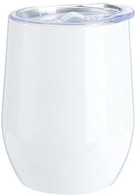 Travel Mug con Forma Huevo！Vaso Café Térmico 12-24h，Taza Térmica Acero Inoxidable 304，Vaso Café para Llevar Portátil，Doble Pared，Tapa Silicona，Blanco，Perfecto para Jugos/Camping,3ps