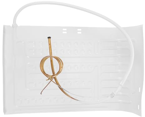 Toddmomy Panel Evaporador de Aluminio para Refrigerador 40X23 CM Placa de Enfriamiento Soplada para Congelador y Cámara Frigorífica Accesorio de Repuesto para Mantenimiento y Control de