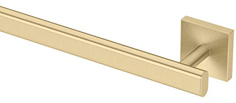 Gatco 4060A Elevate Handtuchstange, 76,2 cm, gebürstetes Messing/Wandmontage, 76,2 cm, Handtuchhalter für Badezimmer