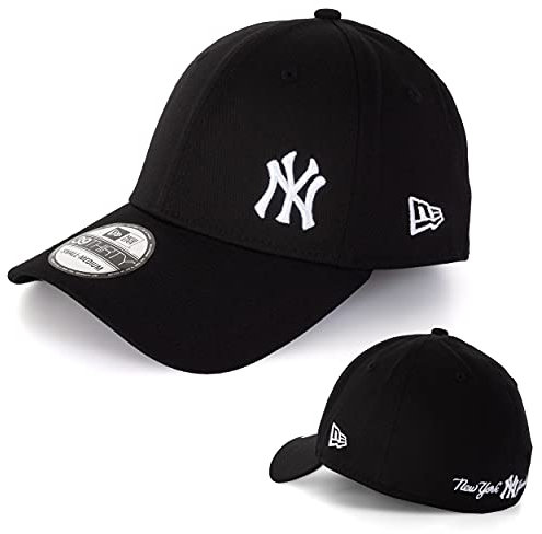 New Era Baseball Caps -39THIRTY Cap -Flawless Team Logo -MLB -NFL -NBA -Chicago Bulls -Lakers -Raiders -Yankees -Dodgers -Chiefs -Buccaneers -Saints -Sox -49ers (New York Yankees, S)
