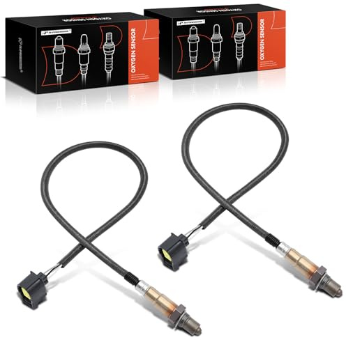 A-Premium O2 Oxygen Sensor Compatible with Jeep Compass, Patriot 07-10 & Chrysler Sebring 07-10 & Dodge Avenger 08-10, Caliber 07-10, Journey 09-10, Upstream & Downstream, 2-PC Set