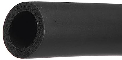 Rebower Tubi Isolanti per Tubature Calore Preservazione Schiuma Tubatura Maniglie Impugnature, [per Impianti Idraulici Involucro Isolante] - 20mm ID/20/Nero