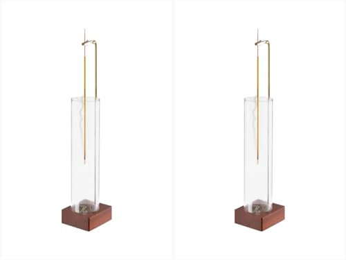 Lot de 2 verres attrape-cendres de yoga – Porte-encens en mousse en carton – Diffusion sans effort – Attrape-cendres en verre amovible | Organisation améliorée – Porte-encens volant pour décoration