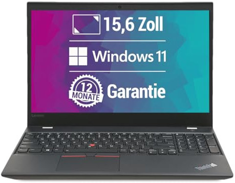 Lenovo ThinkPad T580 15,6 Zoll Full HD Laptop Intel Core i5-8350U@ bis zu 3,6 GHz 8 GB 256 GB SSD mit Windows 11 Pro & GRATIS Antiviren-Software inkl. 12 Monate Garantie (Generalüberholt)