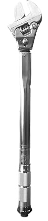 XFUYI Verstellbarer Drehmomentschlüssel für Split- und Kühlsysteme robuster Schraubenschlüssel mit Schnellspanner 19–110 Nm Chrom-Vanadium-Stahl