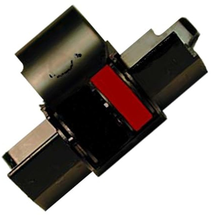 5XFarbrolle -Kompatibel mit CASIO IR-40T rot/schw Farbrolle - Farbrolle Ersatz kompatibel mit Casio IR40T-Tischrechner - Gr.745 Farbbandfabrik Original