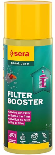 sera Pond Filter Booster 500 ml | hochkonzentrierte Reinigungsbakterien für Teichfilter | aktiviert Neue & gereinigte Filter sofort | baut Ammonium/Nitrit ab & stabilisiert den Stickstoffkreislauf