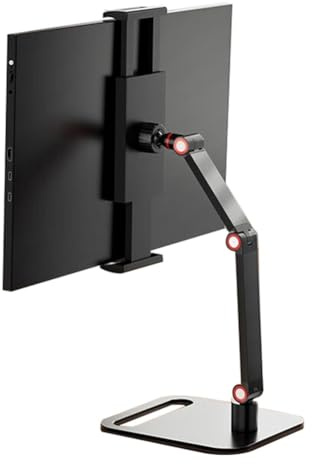 JOFUUM Supporto per monitor portatile, supporto universale da scrivania in metallo, supporto universale da 16 pollici per la trasmissione in