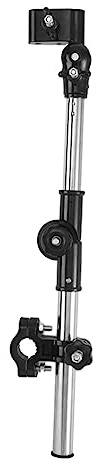 Mipcase Elegant Patio Umbrella Holder Stand Umbrella Bracket for Wheelchair Stroller Quick Attach