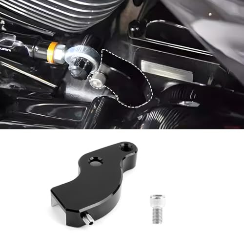 Jerbor Motorcycle Neutral Shift Assistant for Harley Touring Softail 2018-Up, Durable Aluminum Alloy Neutral Shift Auxiliary Bracket Mount, Easier by 20% Neutral Shift Gear for Harley Accessories