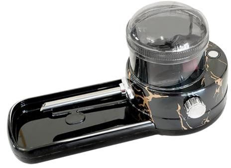 VDLLQYN, Máquina automática eléctrica for Liar Cigarrillos, minimáquina portátil for llenar Tabaco ，Enrollador eléctrico de Cigarrillos(Black,8/6.5mm)