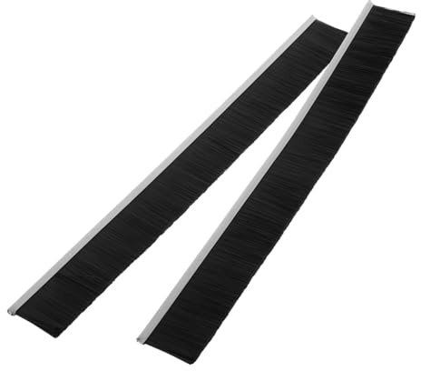 VICASKY 2Pcs Letterbox Brush Seal Strip Mail Box Parts for Dust Removal and Water Resistance Mailbox Lid Bristle Seal for Home Office and Postal Service Mailboxes Easy Fit Accessory