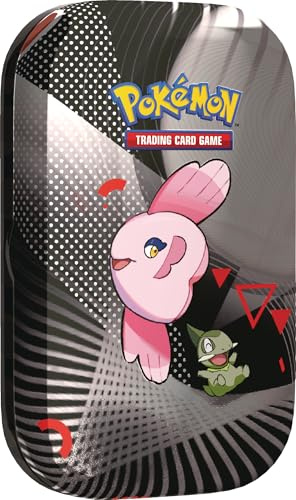 Pokémon-Sammelkartenspiel: Mini-Tin-Box Einall – Mamolida & Milza (2 Boosterpacks & 1 Stickerkarte)