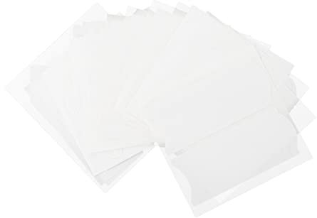 CALLARON 4 Ensembles Autocollants pour Ongles de Stickers de Manucure Demi Lune Guides de Tips pour Ongles Décorations Diy pour Artisanal