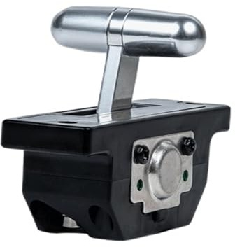 DIKAMAN Joystick, Joystick à effet Hall 101B-SM, panneau de commande ti poussée poignée courte intégrée(5V 0.3-4.7V single signal output)