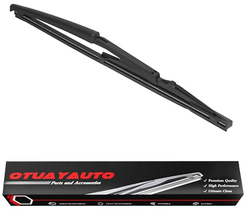 OTUAYAUTO Balai d'essuie-Glace arrière pour Panda 169, Bravo 182, 46835901 Accessoires pour la Voiture Lame et Bras d'Essuie-Glace Arrière 330mm
