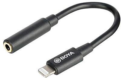 Boya Universele - Adaptador de 3,5 mm, TRRS naar Lightning