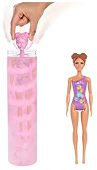 Barbie Color Reveal Arena y Sol, muñeca Sorpresa con bañador y Accesorios de Moda de Verano de Juguete Mattel GTR95