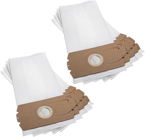 vhbw 10x Sacs compatible avec Express Boreal 2400 E, 2400 aspirateur - 39cm x 18cm blanc