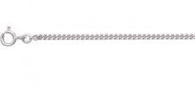 Panzerkette Weißgold 750/00 – 2,10 mm – 50 cm – Panzerkette Weißgold – 750/00