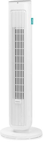 Orbegozo TWM 0955 Torre de ventilación 79 cm 45W 3 velocidades Modos Normal Nature Sleep oscilante silenciosa Mando a Distancia Temporizador 30 min-7,5h Bandeja aromática