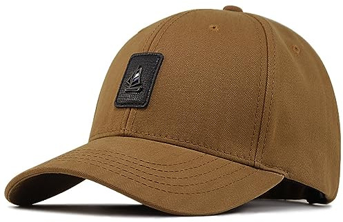 YAMEE Baseballkeps Herr Bomull, keps unisex storleksjusterbar, basebollkeps klassisk för herr dam för utomhus sport eller på resor, M