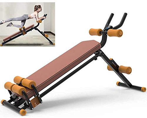 Sit-Up-Bank mit Neigung, multifunktionaler verstellbarer Hantelhocker, klappbare Hantelbänke, Unterstützung für Sit-Up-Bank, Bauchmuskeltraining, Ganzkörpertraining, Fitnessgerät