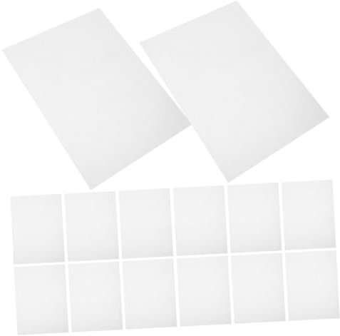 BELLIFFY 30stücke Schrumpf-bastelbögen Diy Schrumpffolie Schrumpfmaterial Bastelbedarf Schrumpfen Handwerk Machen