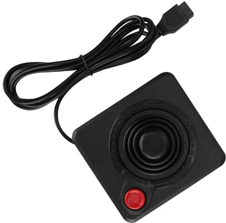 Dioche Analoger Joystick-Controller für 2600, Vier-Wege-Joystick, Lange Lebensdauer, Kompatibel mit 7800-Konsole