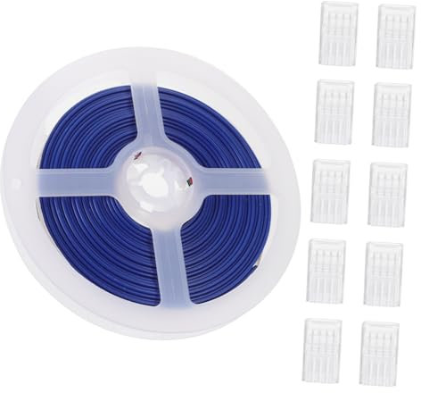 COOPHYA 10pezzi Connettori Led Pin Per Strisce Rgb Adattatori Trasparenti e Sicuri Facili Da Installare Per Progetti Di Illuminazione Decorativa