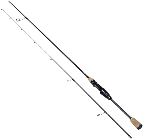 Zite Fishing Solid Strike UL Rute 200cm | Solid Tip Vollcarbon Spitze | 0,5-3g Wurfgewicht | Ultra Light Forellenrute für Gummiköder + Finesse Rigs Parabolische Aktion