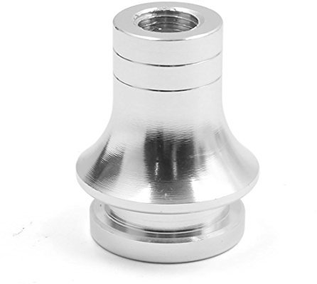 sourcing map Schaltknauf Silberfarbener Auto Retainer Adapter für M12 x 1,25 Gewinde DE de