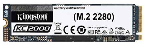 Kingston KC2000 (SKC2000M8/1000G) M.2 2280 NVMe SSD 1000G