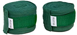 protectWEAR Boxbandagen Handgelenkbandagen Boxen Kickboxen Muay Thai Kampfsport grün, Länge 4 Meter